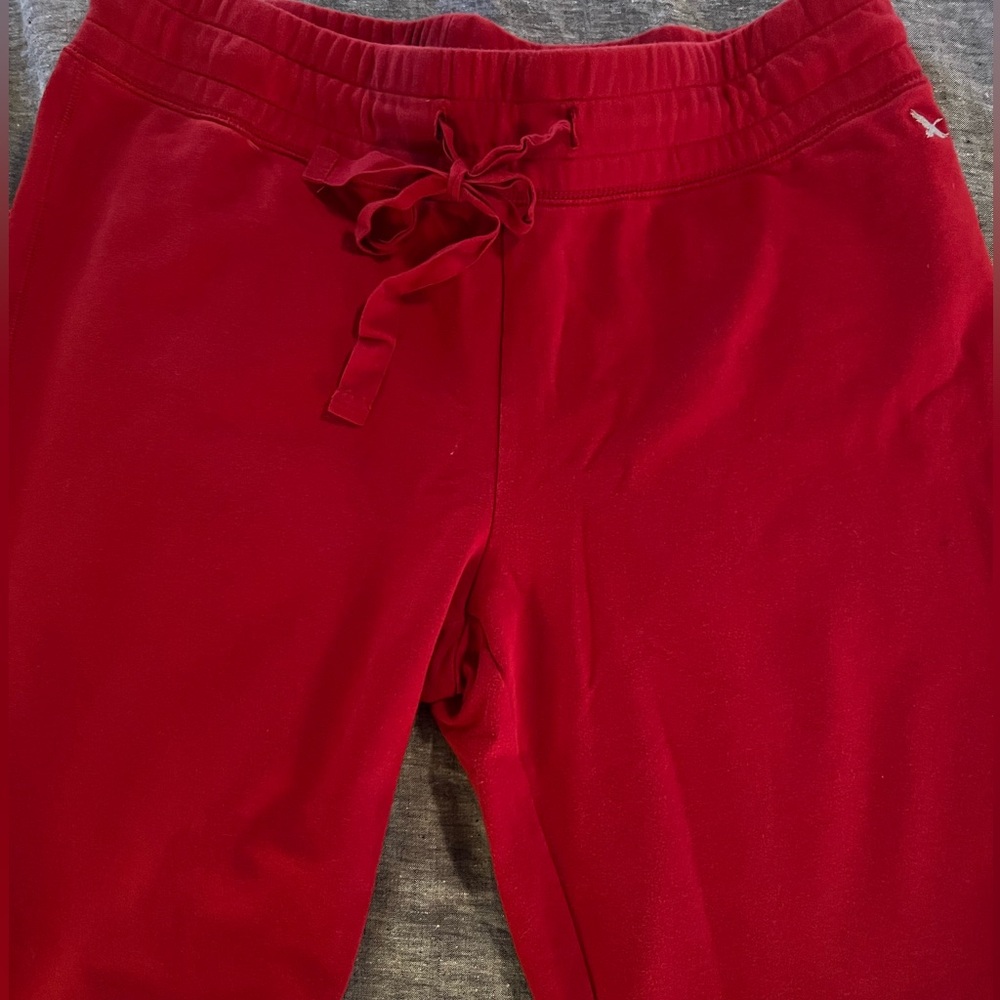Eddie Bauer Red Track Joggers - Picture 3 of 11